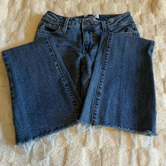 Women's Blue and Navy Jeans - Picture 2 of 4